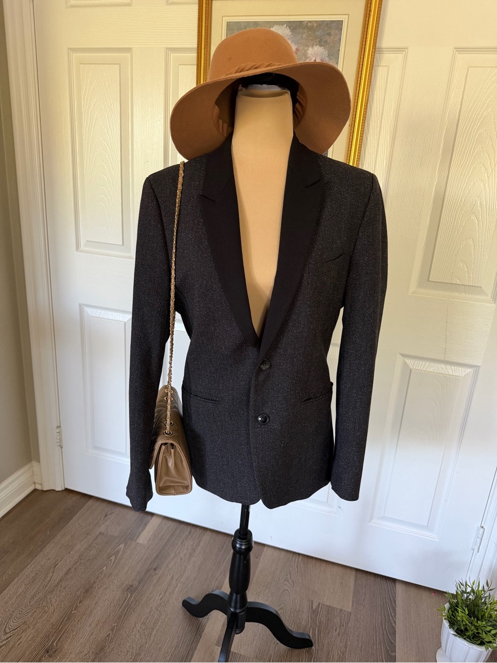 H&M Black Lapel Blazer